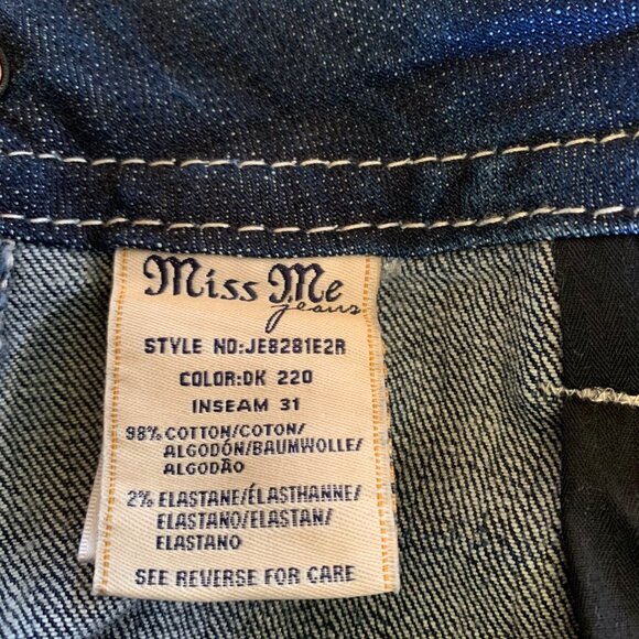Miss Me bootcut jeans with Embellished pockets - Picture 4 of 5